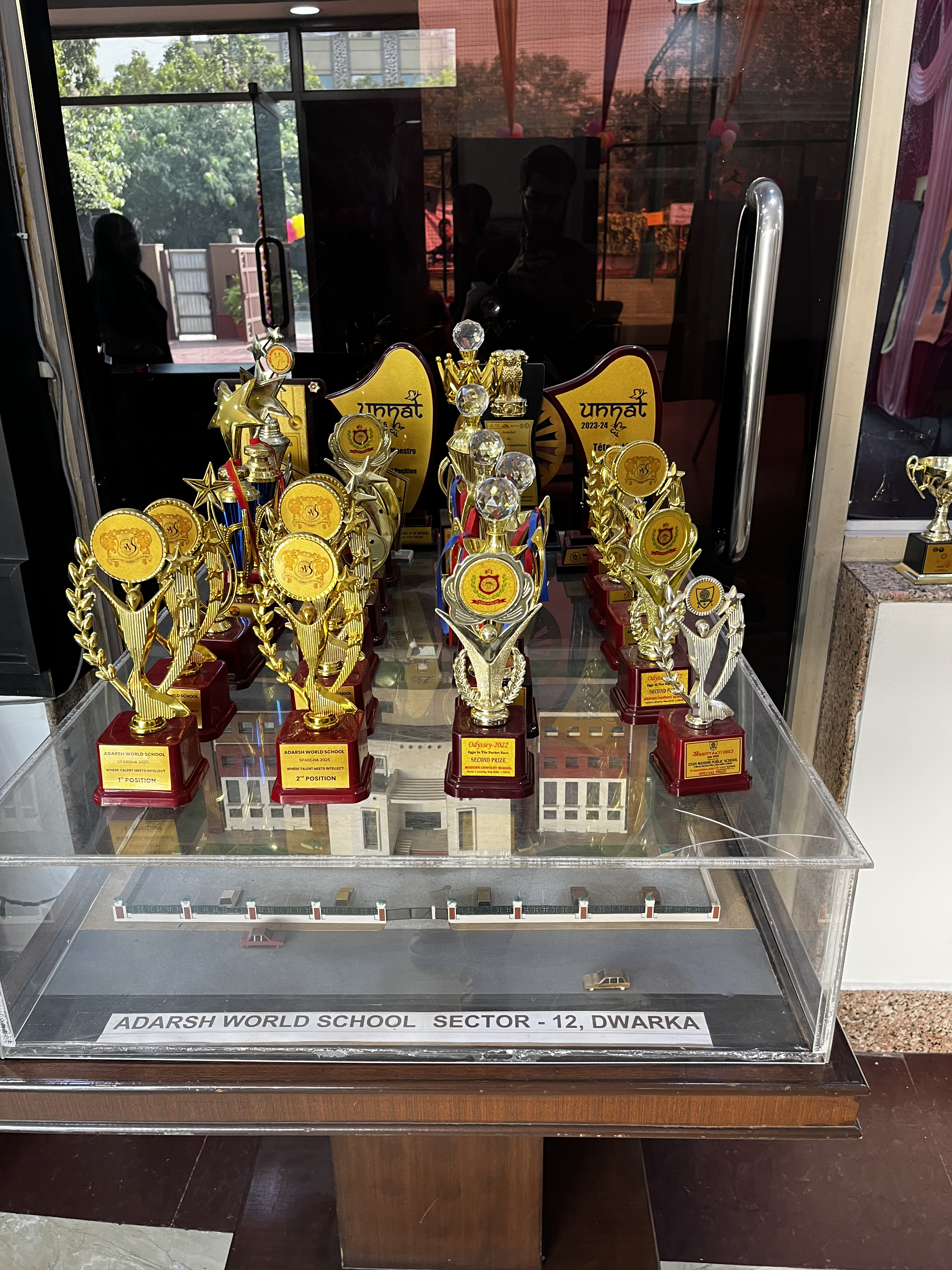 Adarsh World School Dwarka 011 4501 7923, 4501 7924  Academic Awards