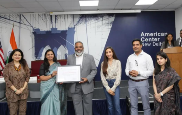 Groundbreaking Principals Meet at American Center New Delhi