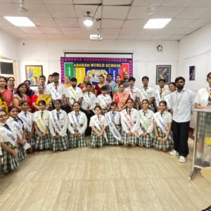Adarsh World School proudly hosted its Investiture Ceremony, 2025